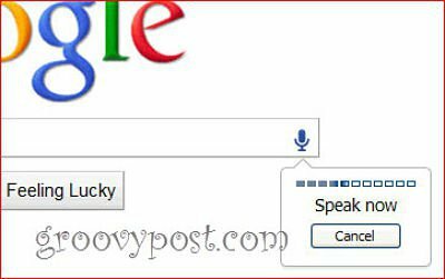 Google Voice Search Desktop