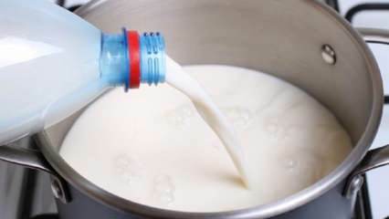 Τι πρέπει να γίνει για να αποφευχθεί ο βρασμός στο βάθος του δοχείου κατά το βρασμό του γάλακτος; Καθαρισμός δοχείων κρατώντας το κάτω μέρος