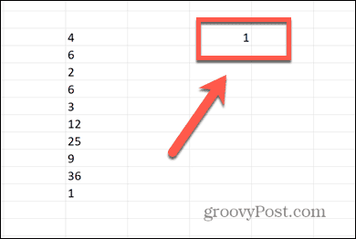 excel εισάγετε ένα στο κελί