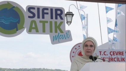 Πρώτη πρόσκληση της πρώτης κυρίας Erdoğan για υποστήριξη του σχεδίου «Zero Waste Blue»