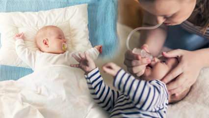Πώς να καθαρίσετε τη μύτη των μωρών χωρίς να βλάψετε; Ρινική συμφόρηση και μέθοδος καθαρισμού σε βρέφη