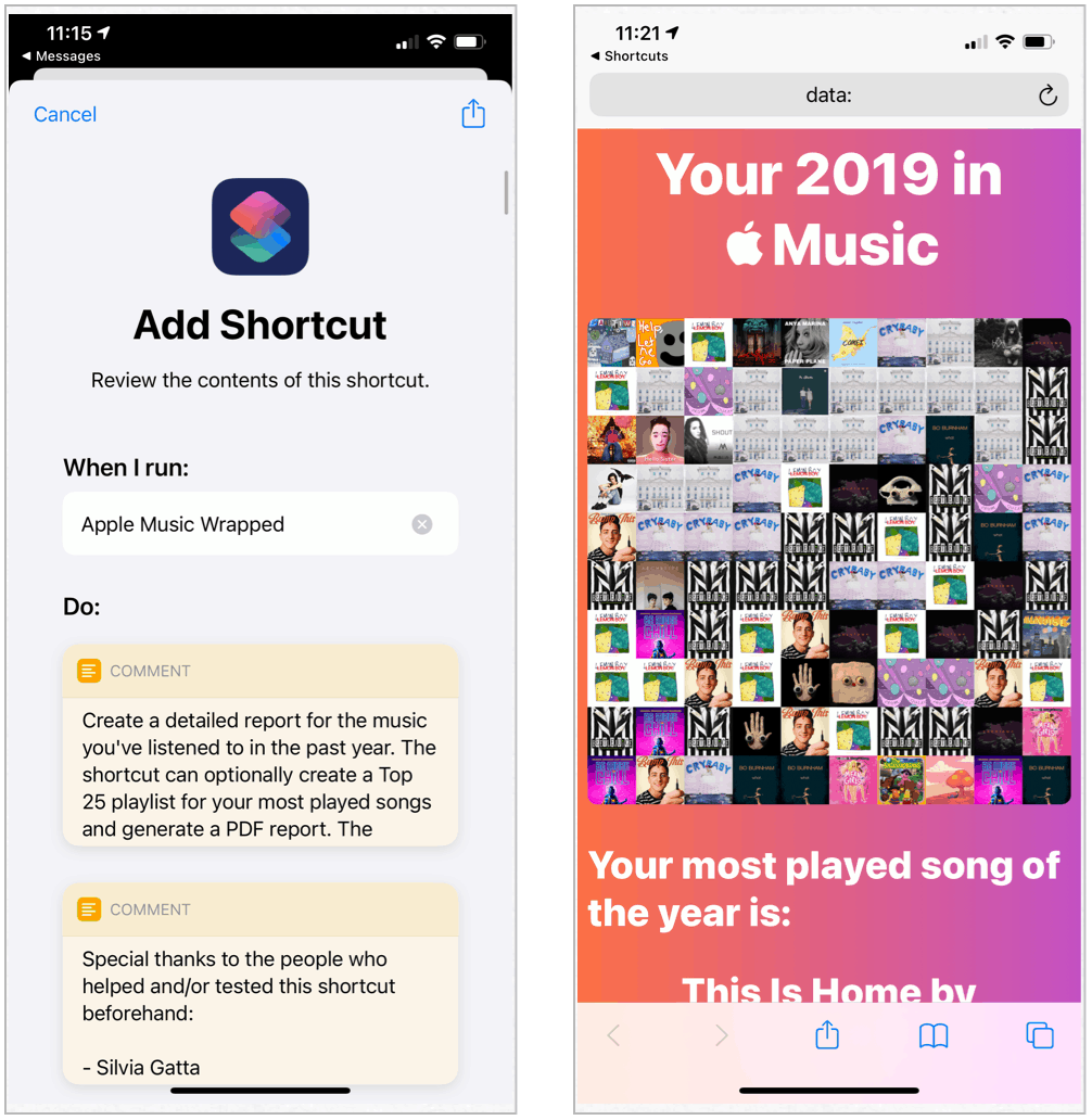 Αγαπημένα τραγούδια συντομεύσεων Siri