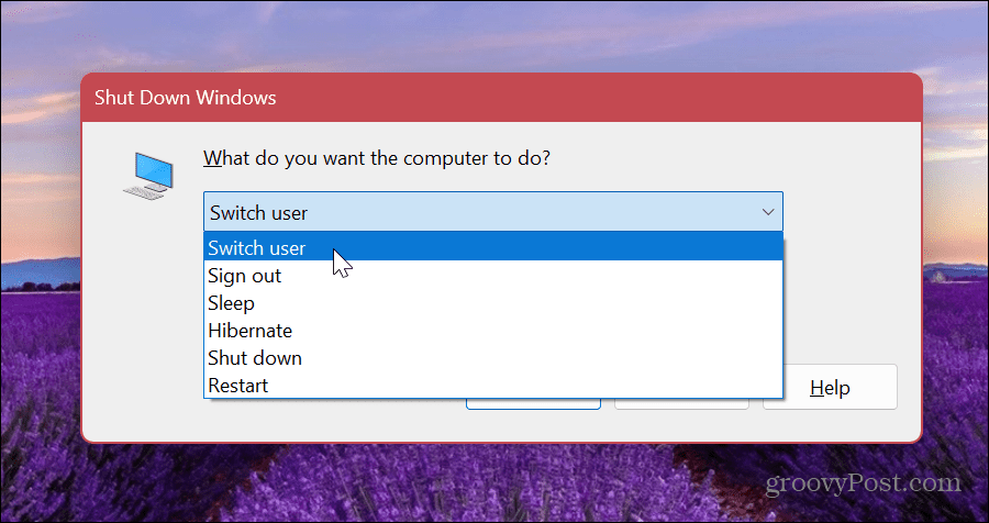 Εναλλαγή λογαριασμών χρηστών στα Windows