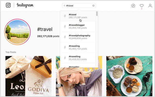 Για ορισμένες αναζητήσεις hashtag Instagram, διαφορετικοί χρήστες ενδέχεται να δουν διαφορετικά αποτελέσματα περιεχομένου.