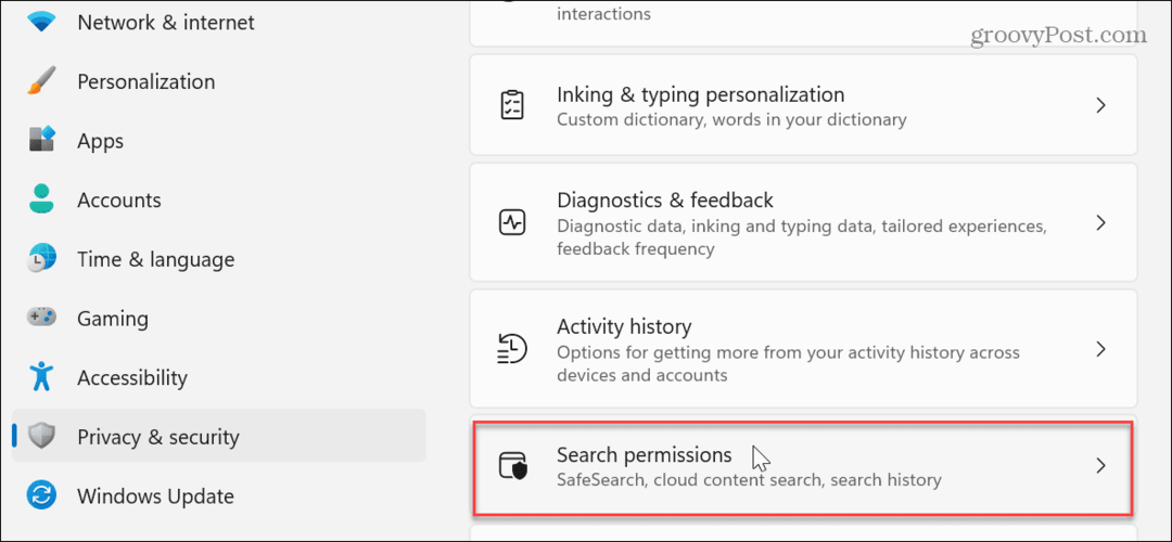 Πώς να απενεργοποιήσετε το Bing Chat AI από την Αναζήτηση των Windows 11