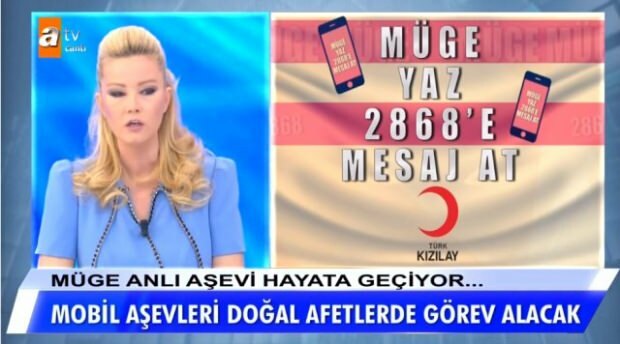 Καλές ειδήσεις για 7 χιλιάδες άτομα από το Müge Anlı! Το νέο της έργο βρίσκεται στο δρόμο ...
