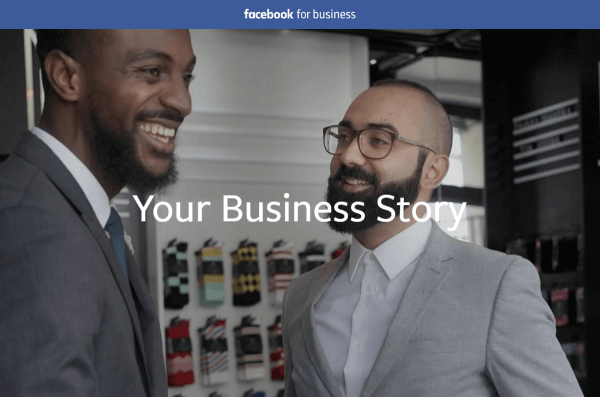 Facebook η επιχειρηματική σας ιστορία