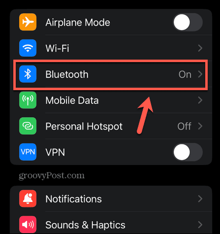 Ρυθμίσεις bluetooth iphone