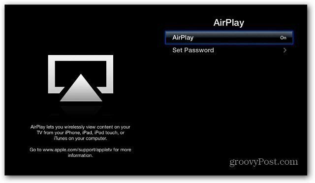 Το AirPlay ενεργοποίησε την τηλεόραση Apple