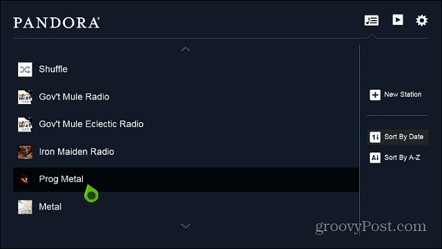 Pandora στο Xbox