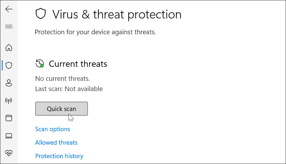 γρήγορη σάρωση χρησιμοποιήστε την ασφάλεια των Windows στα Windows 11 για βέλτιστη προστασία