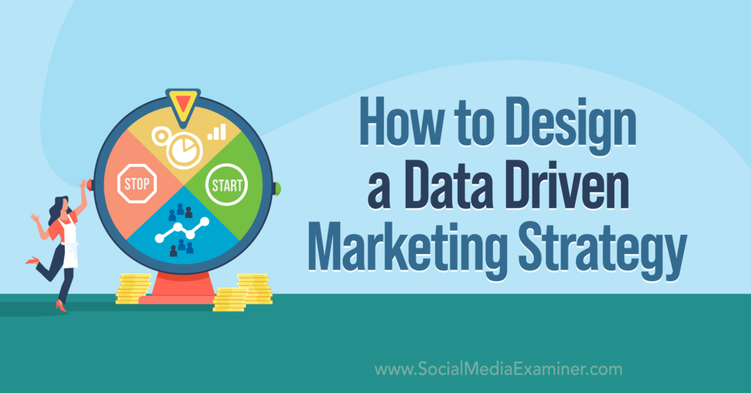 Πώς να σχεδιάσετε μια στρατηγική μάρκετινγκ που βασίζεται σε δεδομένα και να περιλαμβάνει πληροφορίες από την Brie Anderson στο Podcast μάρκετινγκ κοινωνικών μέσων.