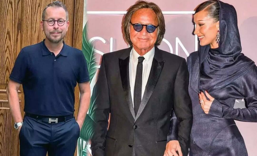 Ο πατέρας της Bella Hadid, Mohamed Hadid είναι στην κουζίνα με τον Τούρκο σεφ Ömür Akkor!