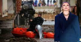 Η Hadise είναι τρελή! Η καταστροφή από τις πλημμύρες μετά τον σεισμό έκανε τον τραγουδιστή να επαναστατήσει