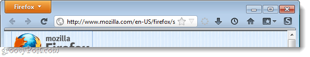 Η γραμμή καρτελών του Firefox 4 είναι κρυφή