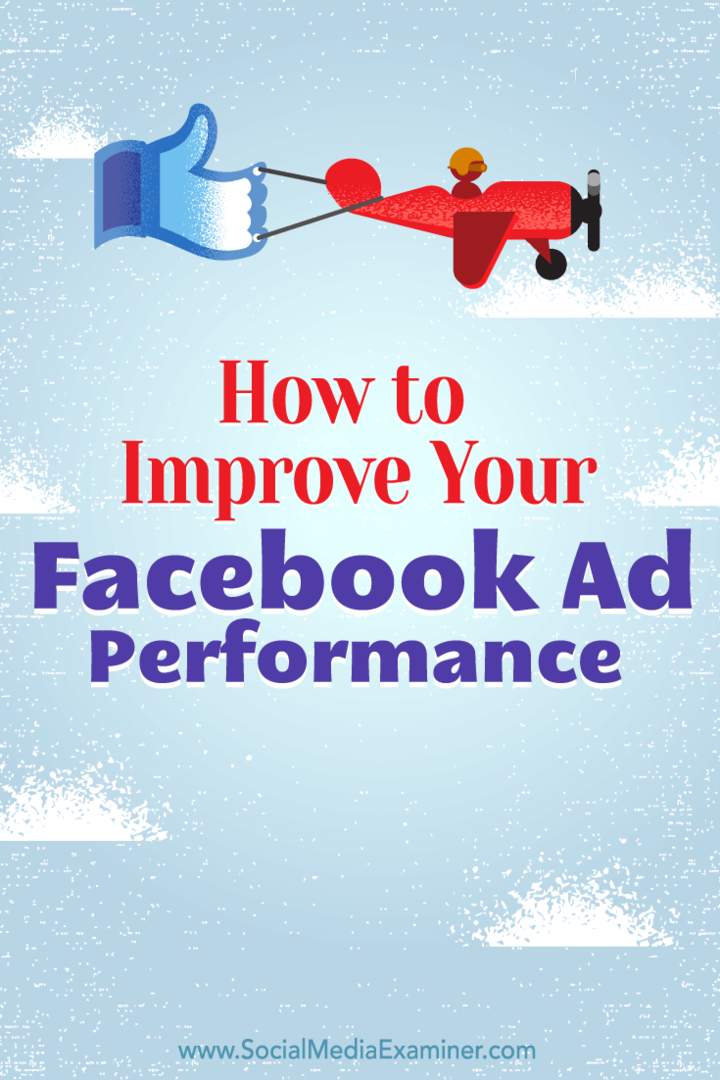 Συμβουλές σχετικά με τον τρόπο χρήσης πληροφοριών κοινού για τη βελτίωση της απόδοσης των διαφημίσεων στο Facebook.