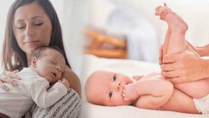 Σε ποια θέση μπορούν τα μωρά να περάσουν εύκολα αέρια; Αν το μωρό δεν λαχανιάζει...