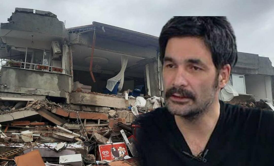 Ο Uğur Işılak κατήγγειλε από τη ζώνη του σεισμού! «Η κατάσταση είναι πολύ χειρότερη από αυτό που βλέπουμε στην οθόνη»