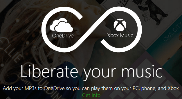 Αποκτήστε πρόσβαση στη συλλογή μουσικής σας από το OneDrive μέσω της υπηρεσίας Xbox Music