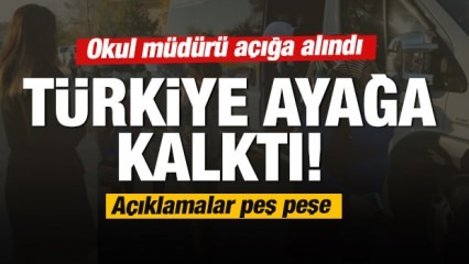 Το περιστατικό στο σχολείο στο Aksaray! Ο δάσκαλος εκτέθηκε