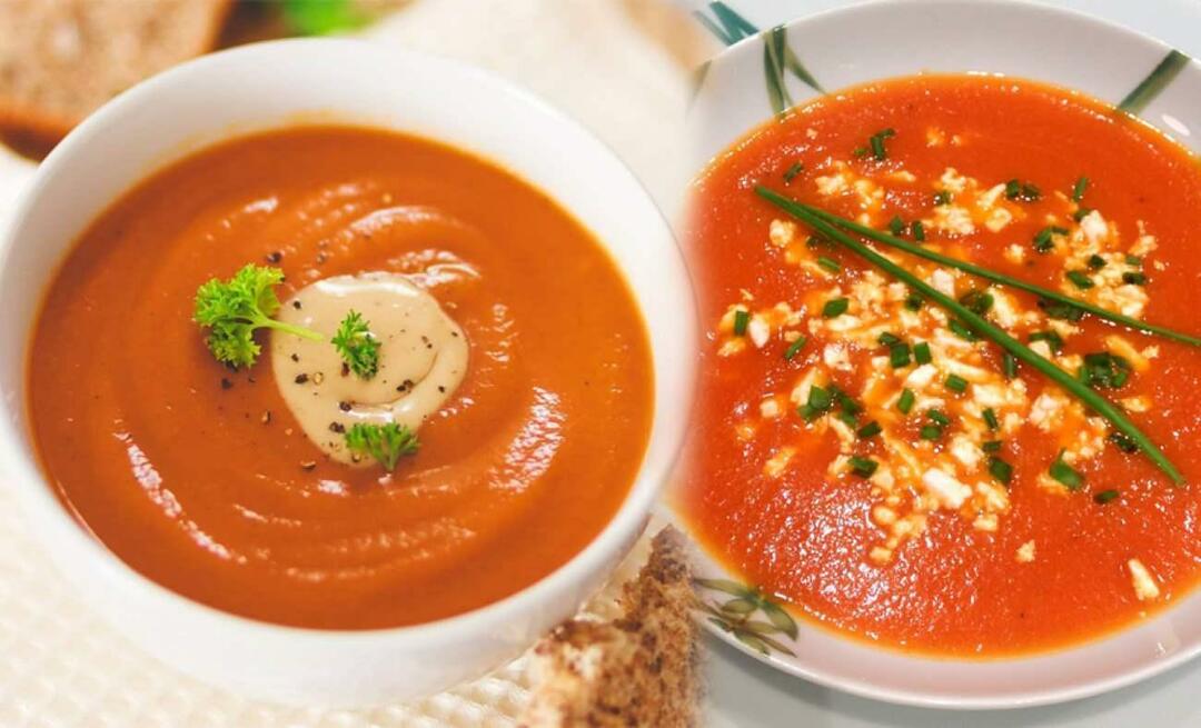 Πώς να φτιάξετε σούπα από κόκκινη πιπεριά; Η πιο εύκολη συνταγή για σούπα κόκκινης πιπεριάς
