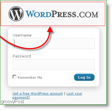 Λογότυπο WordPress στη σελίδα σύνδεσης - logo-login.gif
