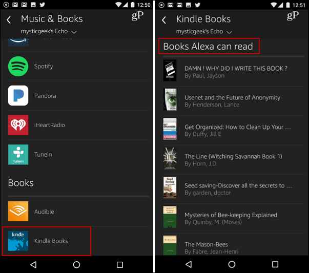 Πώς να βρείτε Kindle eBooks Alexa μπορεί να σας διαβάσει