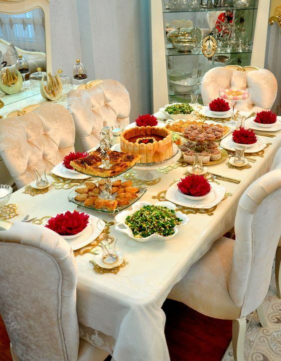 Iftar προτάσεις διακόσμησης τραπέζι