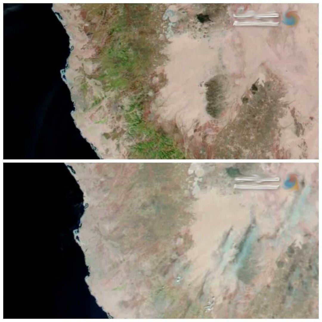 Η τελική κατάσταση της Μέκκας αντανακλάται σε δορυφορικές εικόνες