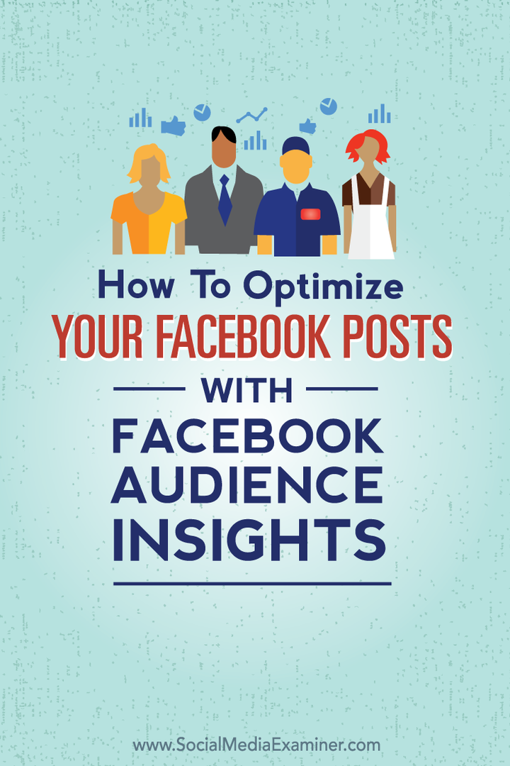 Πώς να βελτιστοποιήσετε τις αναρτήσεις σας στο Facebook με τις ιδέες κοινού στο Facebook: Social Media Examiner