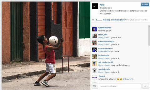 nike Παγκόσμιο Κύπελλο instagram εικόνα με hashtag #justdoit