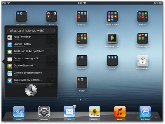 iOS 6 Ενημέρωση iPad 3