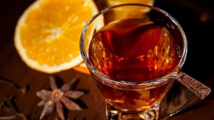 Νόστιμη συνταγή τσάι χειμώνα πορτοκαλιού