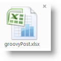 Εφαρμογές Web του Office - Εικονίδιο Skydrive Excel