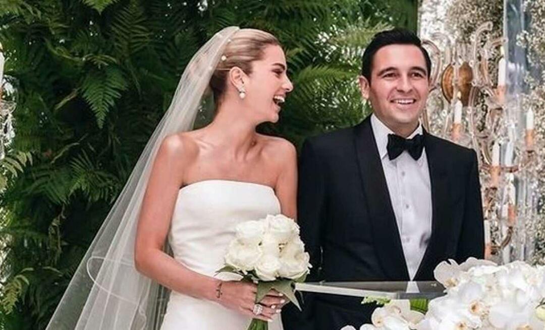 Ρομαντική γιορτή από την Nazlı Kayı Sabancı, τη νύφη του Sabancı, στην επέτειο του γάμου της!