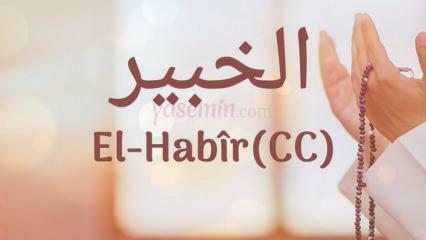 Τι σημαίνει al-Habir (c.c); Ποιες είναι οι αρετές του ονόματος Al-Habir; Esmaul Husna Al-Habir...