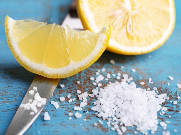Μένει η μέντα με αλάτι λεμονιού;