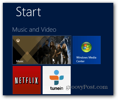 Ξεκινήστε τη λειτουργία του Xbox Music