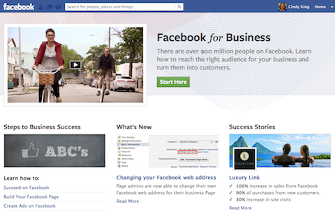 facebook για επιχειρήσεις