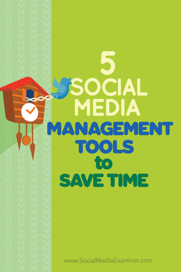 5 Εργαλεία διαχείρισης μέσων κοινωνικής δικτύωσης για εξοικονόμηση χρόνου: Εξεταστής κοινωνικών μέσων