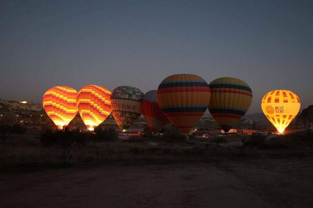 550 χιλιάδες τουρίστες παρακολούθησαν την Καππαδοκία από τον ουρανό