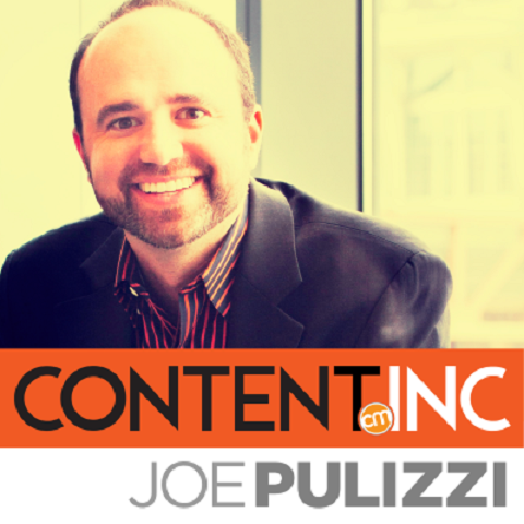 Για το Content Inc., ο Joe Pulizzi χρησιμοποιεί αναθεωρημένο περιεχόμενο για τα podcast του και το επερχόμενο βιβλίο του.