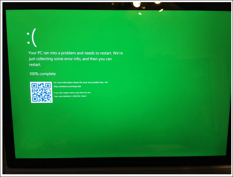 Η Microsoft εισάγει την Πράσινη οθόνη θανάτου αποκλειστικά για τα Windows Insiders