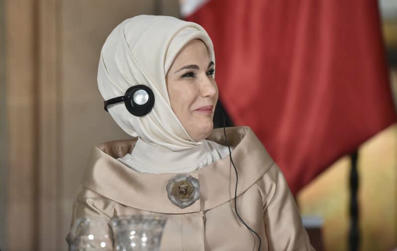 Πρώτη κυρία Ερντογάν: Αύξηση της δύναμης των γυναικών σε αυτά τα εδάφη
