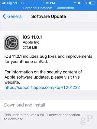 Η Apple iOS 11.0.1 κυκλοφόρησε και θα πρέπει να αναβαθμίσετε τώρα