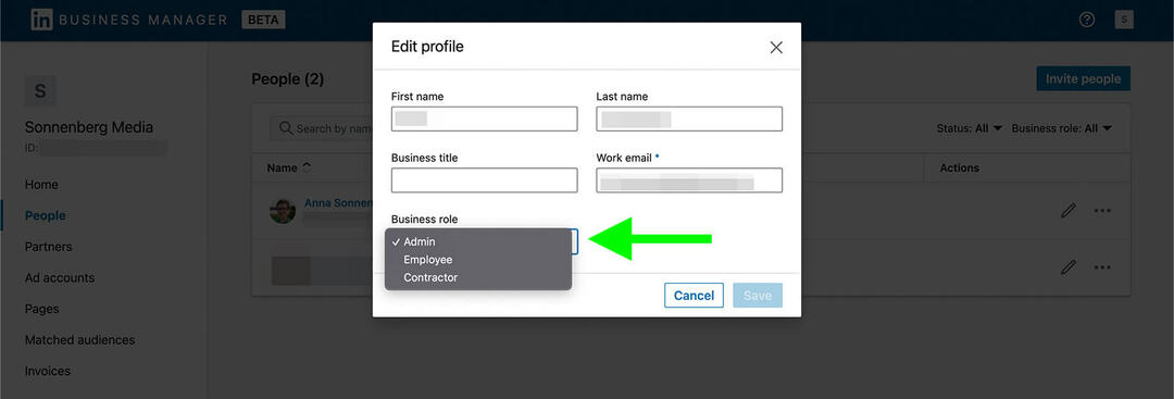 how-to-get-started-linkedin-business-manager-invite-team-members-people-business-role-step-5