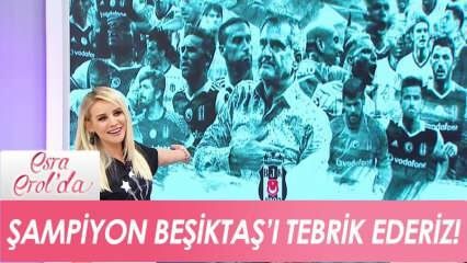 Ζωντανή παράσταση από τον υπέροχο υποστηρικτή του Beşiktaş Esra Erol!
