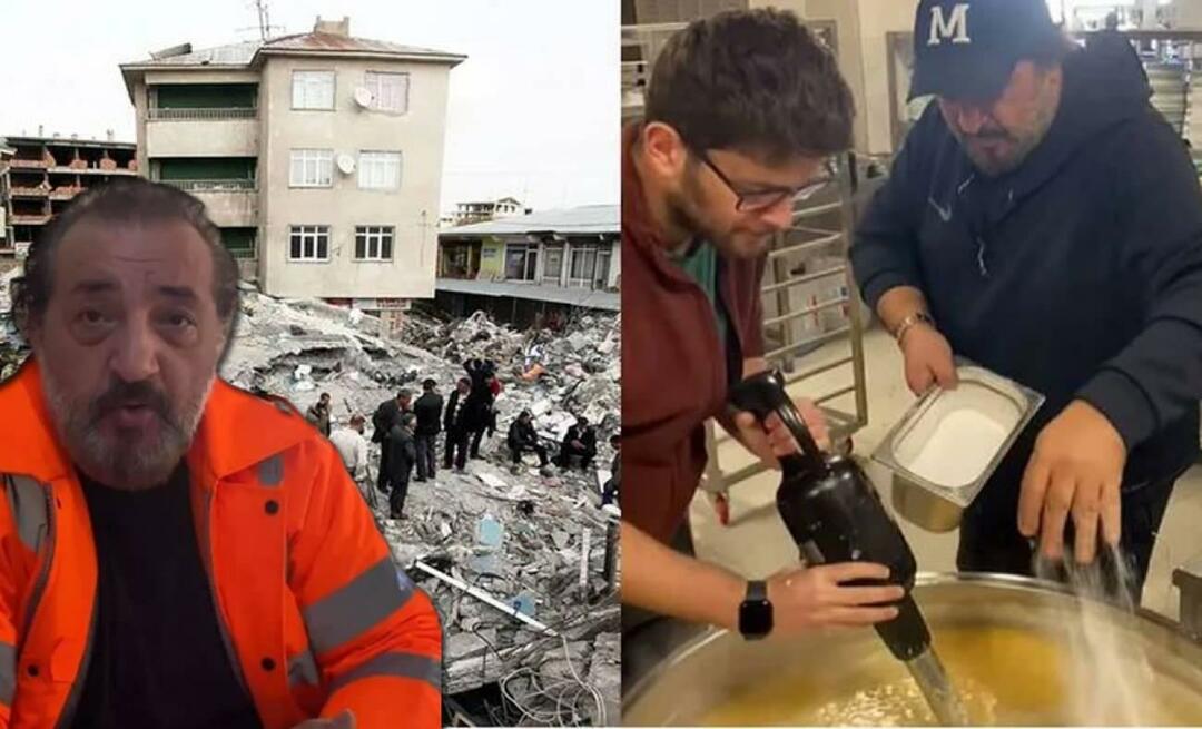 Ο αρχηγός Mehmet Yalçınkaya, που εργάστηκε σκληρά στην περιοχή του σεισμού, φώναξε σε όλους! 