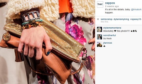 προφίλ instagram zappos
