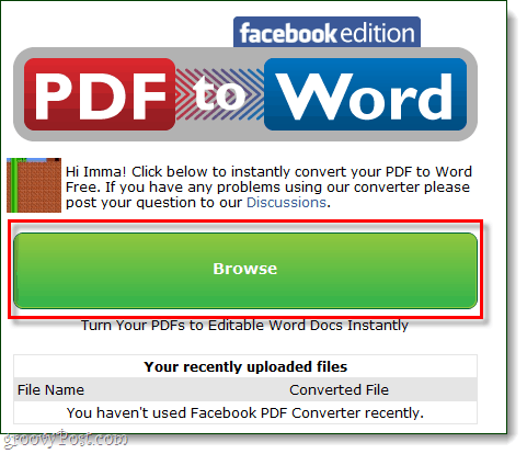 PDF σε λέξη αναζήτηση στο Facebook
